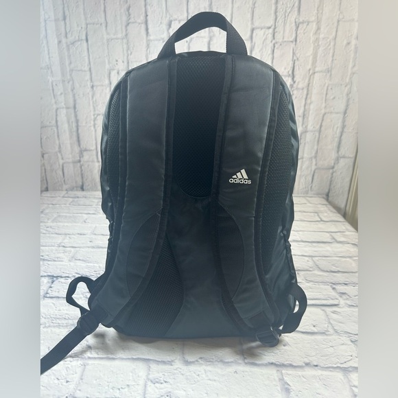 Adidas Black and White Laptop Backpack. - Picture 3 of 12